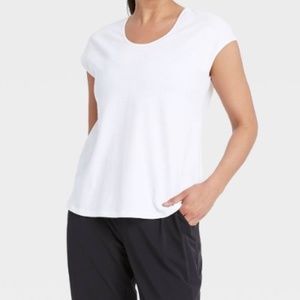 White workout shirt - all in motion
